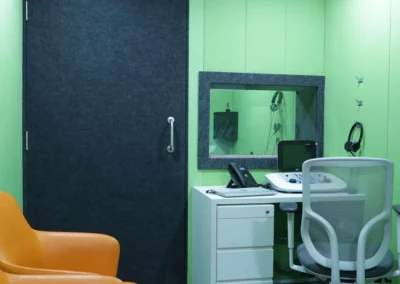 Audiology checking section