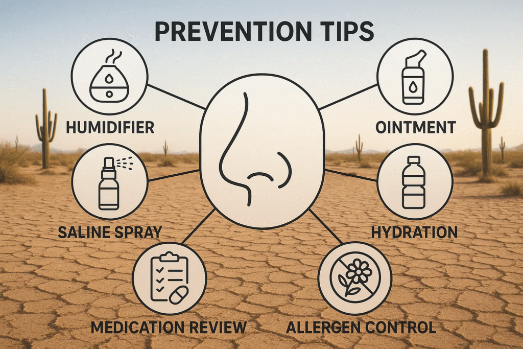 Nosebleeds in Dry Climates Prevention and Home Care Tips for Dubai Residents by Ascent ENT